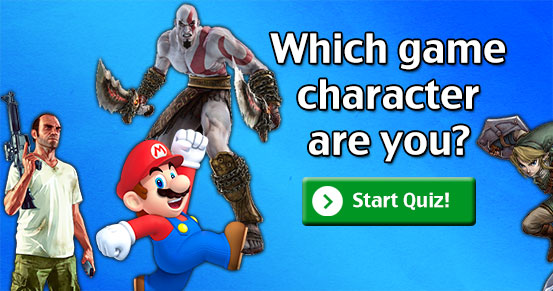 Which game character are you?