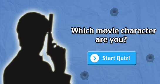 Which movie character are you?