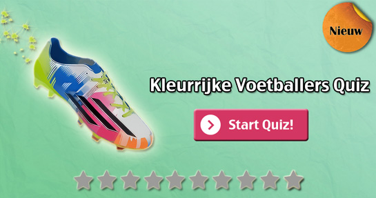 Kleurrijke Voetballers Quiz