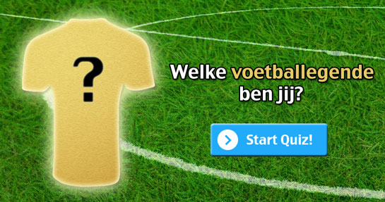 Welke voetballegende ben jij?